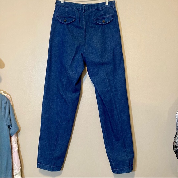 Vintage 90s Gap High Waist Mom Denim Trouser Jeans 30” waist 30” Inseam 32” - Picture 8 of 14